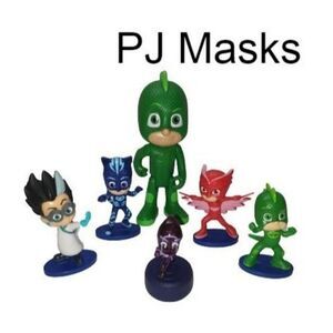 PJ Masks Talking Gekko Deluxe plus Collectible Figures Set NWOT